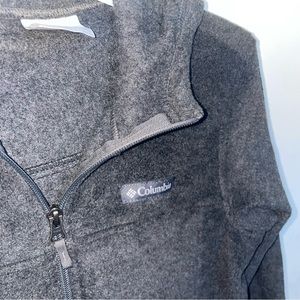 Columbia Fleece Jacket - Grey Size Large 14/16 Women’s